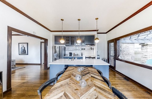 Eastwood Cottage | Charming cottage with pool, patio, central AC & fitness area