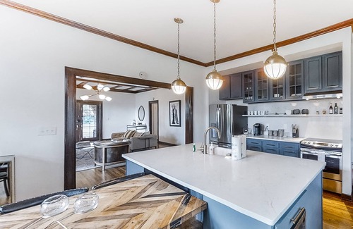 Eastwood Cottage | Charming cottage with pool, patio, central AC & fitness area