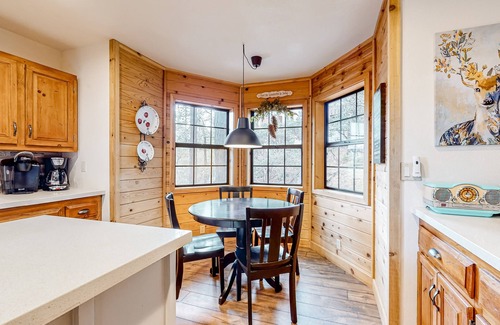Idyllwild House | Charming dog-friendly home with covered deck, W/D, & mountain view