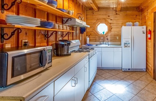 Whittier House | Charming, dog-friendly cabin with deck, fireplace, WiFi, & W/D - great views