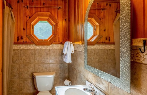 Whittier House | Charming, dog-friendly cabin with deck, fireplace, WiFi, & W/D - great views