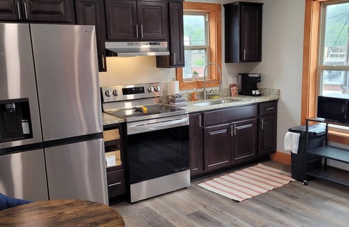 Bryson City Apartment | Charming Downtown Bryson City SkyLoft Studio 3 - Perfect for Couples