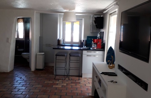 Le Suquet Apartment | Charming duplex, with swimming pool and views