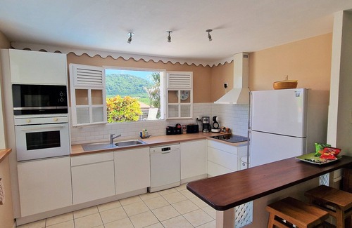 Sainte-Anne Villa | Charming exotic wooden villa with private pool