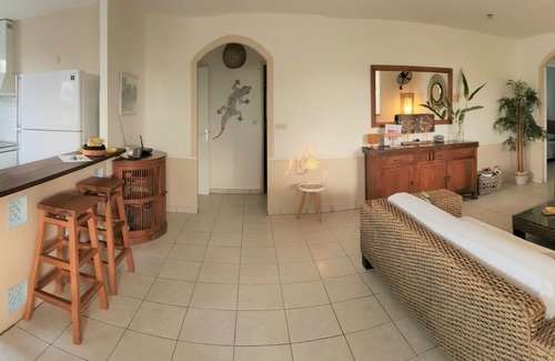 Sainte-Anne Villa | Charming exotic wooden villa with private pool