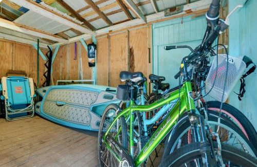 Palm Coast House | Charming Fishing Cabin Has It All, Full Dock and Summer Kitchen, Access to SUPs, Bikes, Beach Gear