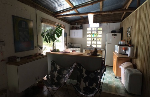 Utuado Cabin | CHARMING FOREST LOG CABIN