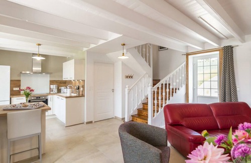 Le Vretot Cottage | Charming Family Farmhouse with Modern Comforts, Private Yard, and Terrace in Cotentin