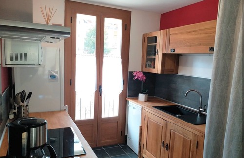 Font-Romeu-Odeillo-Via Apartment | Charming T3, 52m2, 2 balconies, 2 bedrooms, Wood-burning stove, Sleeps 6/8, Parking