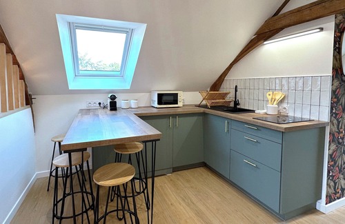 Juigne-sur-Loire Apartment | Charming studio in the heart of Anjou