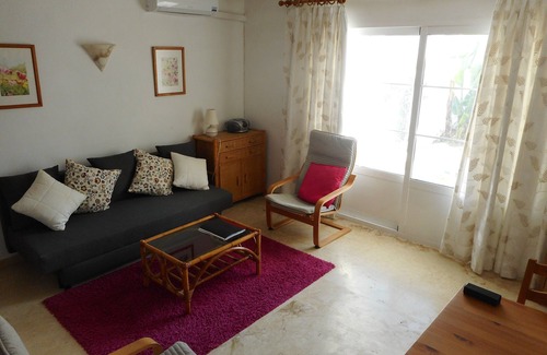 New Golden Mile Apartment | Charming Garden Apartment in Pueblo style resort