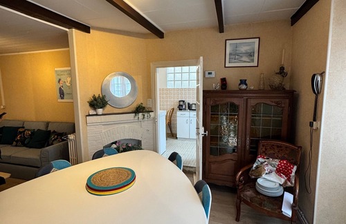 Touques Apartment | Charming Ground Floor Apartment with Terrace, Near Trouville - Private Parking Included