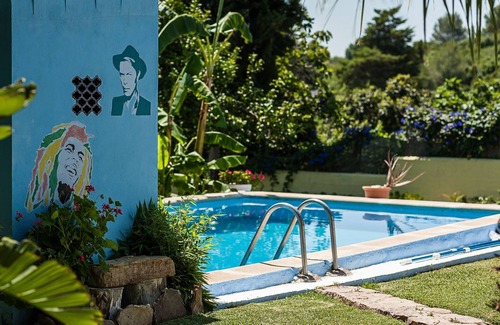 La Ribera de la Oliva House | Charming Holiday Home "Bambú" with Outdoor Pool