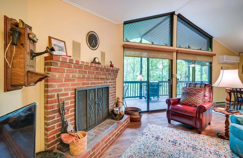 The Woods House | Charming Hedgesville Retreat with Deck and Fireplace!