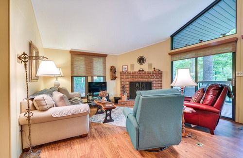 The Woods House | Charming Hedgesville Retreat with Deck and Fireplace!