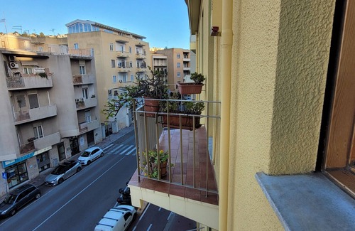 Province of Cagliari Apartment | Charming Holiday Apartment “Casa Chiardiluna” with Wi-Fi & Balcony