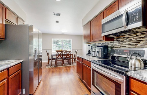 Rincon House | Charming home with large yard, fire pit, AC close to Outlet Mall and Airport