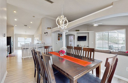 Davenport House | Charming home with pool, enclosed yard, central AC, & washer/dryer