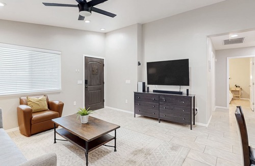 Estrella House | Charming home with spacious interior, lovely patio & washer/dryer - dog-friendly
