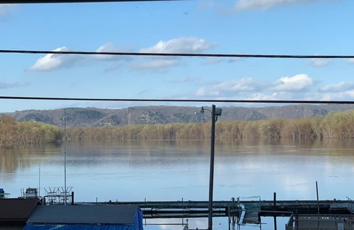 Lansing Township House | Charming House with Amazing Views! Next to Marina and Tiki Bar