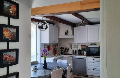 Royat House | Charming house with terrace and closed garage near the volcanoes