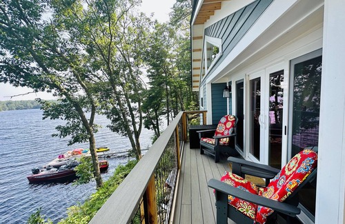 Damariscotta Cottage | Charming Lakefront Cottage ~ Private Dock w/Stunning Lake Views