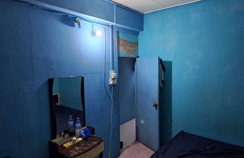 Male Apartment | Charming large studio style room with attached bathroom in Malé with WiFi, AC