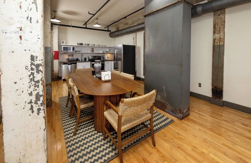 Old City Condo | Charming Loft in the Historic White Lily Building - Old City, Knoxville