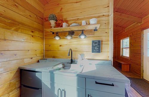 Colorado Springs Cabin | Charming log cabin with mountain views on 1,800-acre working ranch