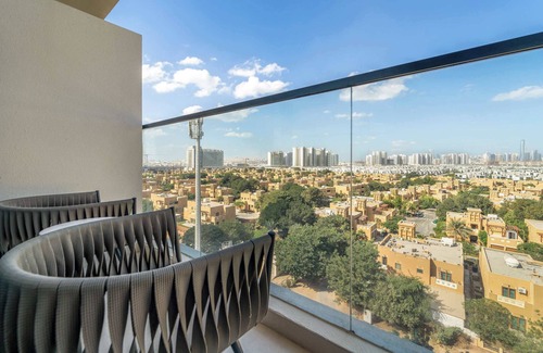 Dubai Apartment | Charming new studio with pool and gym in Al Furjan