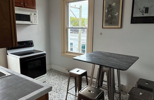 Olde Kensington Apartment | Charming Philadelphia 2-bedroom Tower Suite nestled among Fairmount Park.