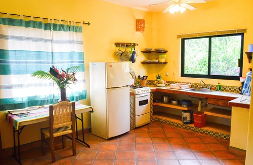 Brisas de Zicatela Apartment | Charming private suite w/kitchen, view, ionization pool system, 1min to beach