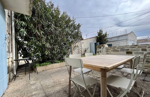 La Bree-les-Bains House | Charming Renovated House with Terrace Near Beach - 2 Bedrooms, On-Site Parking, Sleeps 4