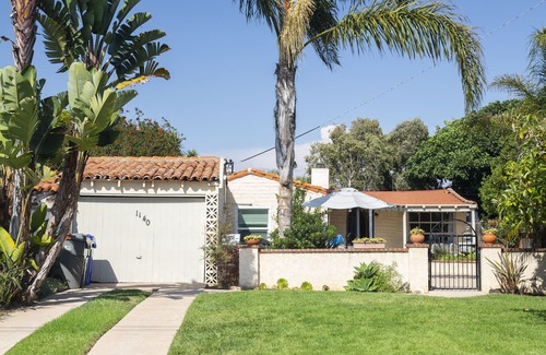 South Oceanside House | Charming rustic adobe home near Downtown Oceanside- The Seagull's Adobe Nest - New Listing