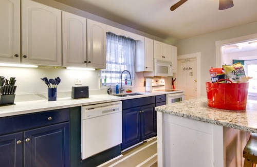 Salisbury House | Charming Salisbury Getaway w/Grill & Fire Pit!