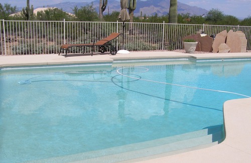 Cortaro House | Charming Southwest-Style Home with Pool, Birds & Wildlife plus Mountain Views