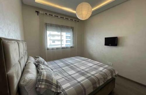 Ain Harrouda Apartment | Charming Studio for Rent with Pool Access & Kids Playground