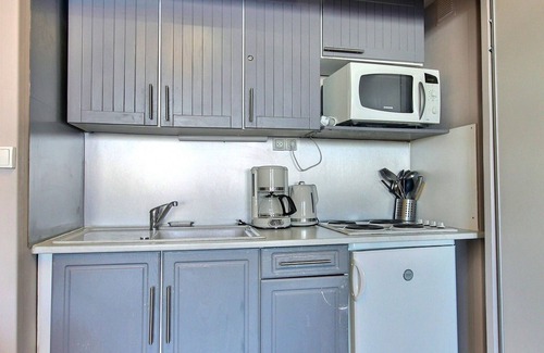 Plagne Centre Apartment | Charming studio with balcony and Mont-Blanc view, 50m from the slopes