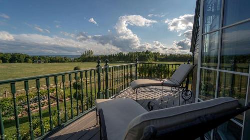 Town of Ledyard House | Charming Suite with Private Roof Deck near Ithaca, New York
