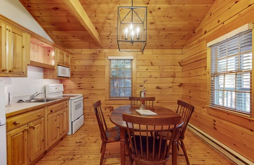 Northport Cabin | Charming two-bedroom dog-friendly cabin w/firepit, near outside activities