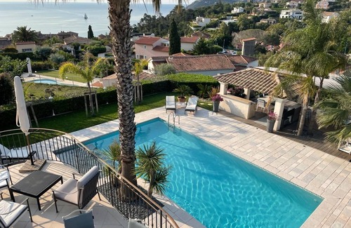 La Napoule Villa | Charming villa: wonderful sea view, beaches and La Napoule reachable on foot