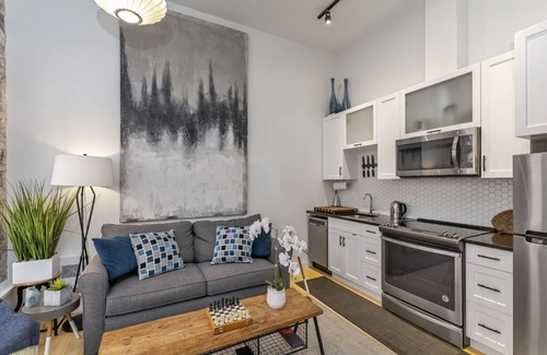 Downtown Victoria Condo | Charming Victoria loft in Downtown, parking inc, clean