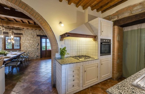 Chianni Villa | Charming villa in Chianni,Pool,garden, A/C, Pergola for al fresco dining,sleep 9