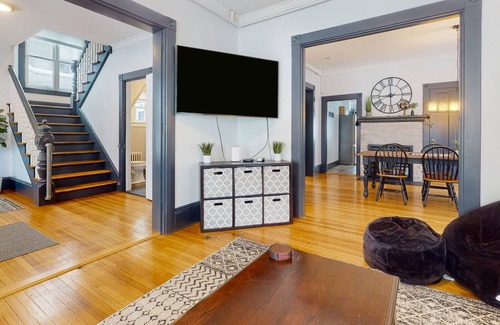 Laconia House | Charming water front home with firepit, game room & washer/dryer - dog-friendly