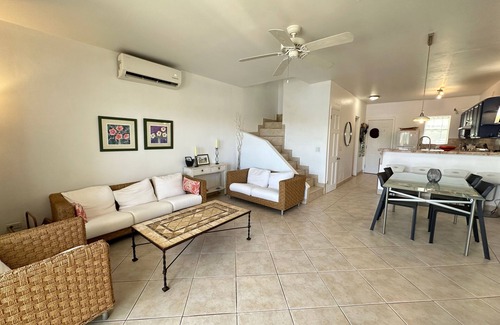 Jolly Harbour Villa | Charming Waterfront Villa with Dock