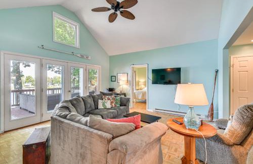 Wolcott House | Charming Wolcott Cottage with Fire Pit and Mini Dock