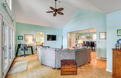 Wolcott House | Charming Wolcott Cottage with Fire Pit and Mini Dock