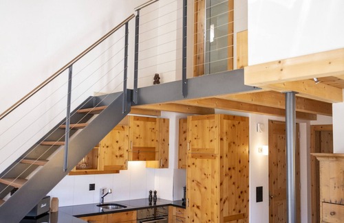 Sent Apartment | CHASA COSTA DAD ARCHAS MAISONETTE APPARTMENT: EXCEPTIONAL LUXURIOUS 3 ½-ROOM-ATTIC FLAT IN SENT