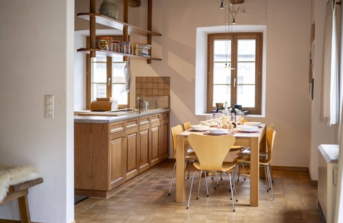 Sent Apartment | Chasa Scaletta: Large maisonette with lots of charm in the centre of Sent