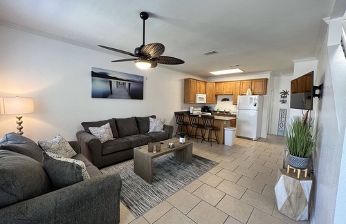 Gulfport House | Cheerful 3 bedroom townhome Pool! Beach! Fun!